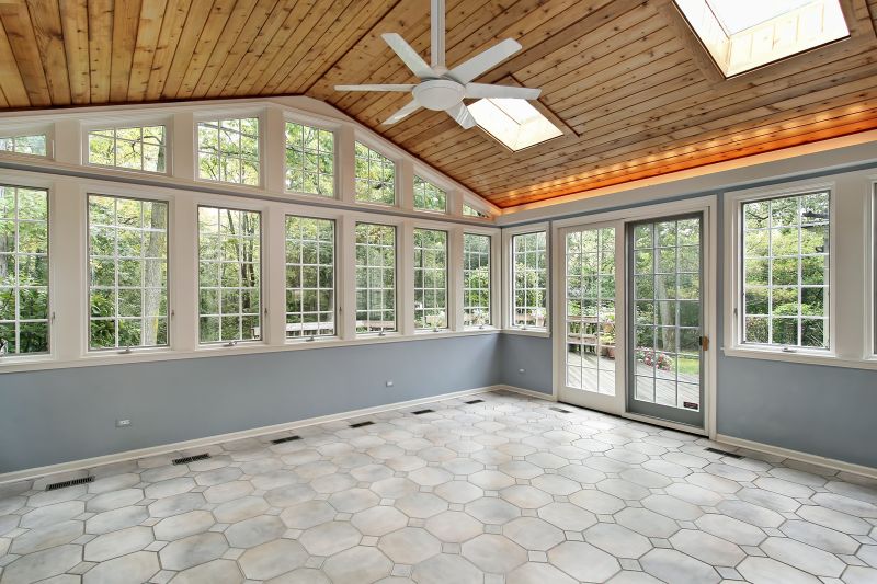 Final Sunroom Finishing