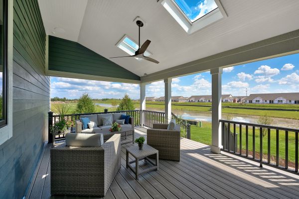 Covered Patio Installation in Irwin